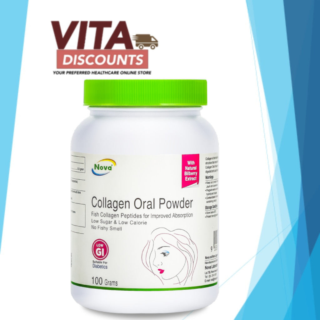 Nova Collagen Oral Powder (100g) [Exp 05/2027]  [Extra 1 Gift]