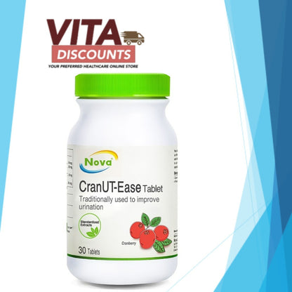 Nova Cran Ut-Ease Tabs (30's) [Exp 03/2028]  [Extra 1 Gift]
