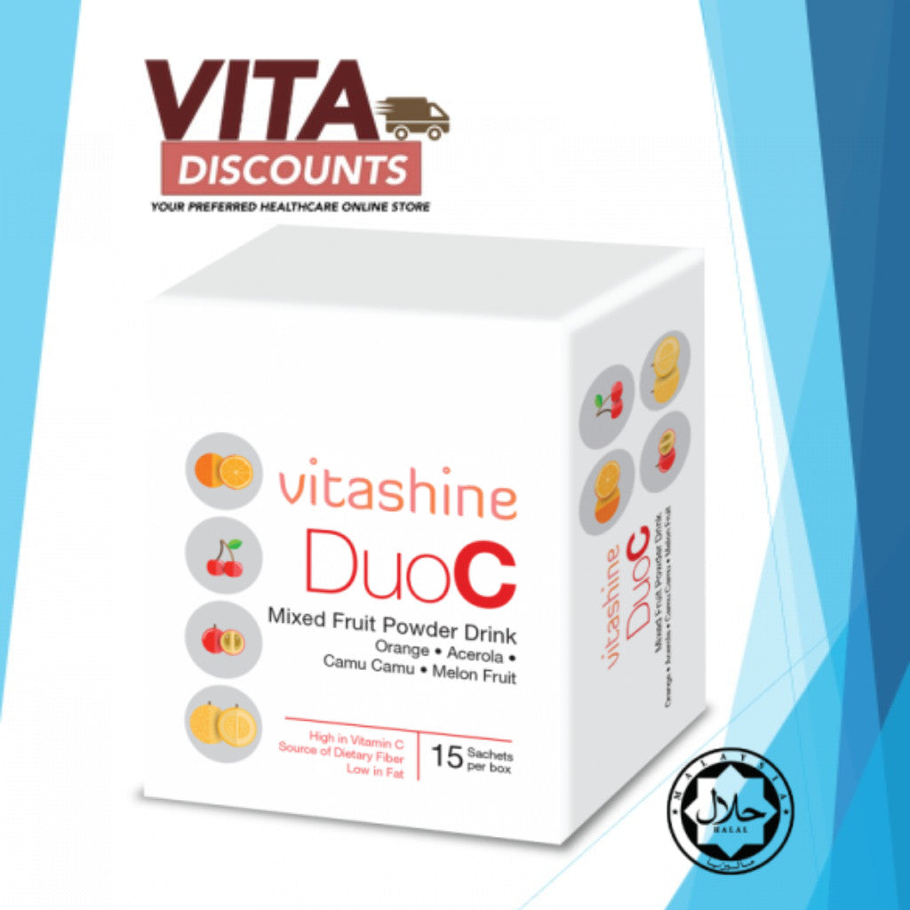 Vitashine Duo C Powder (5g) (15's) [Exp 07/2027]  [Extra 2 Gift]