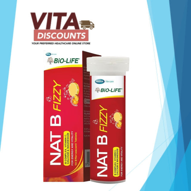 Rtc - Bio-Life Nat B Fizzy Etabs Single Tube (10's) [Exp 04/2026]