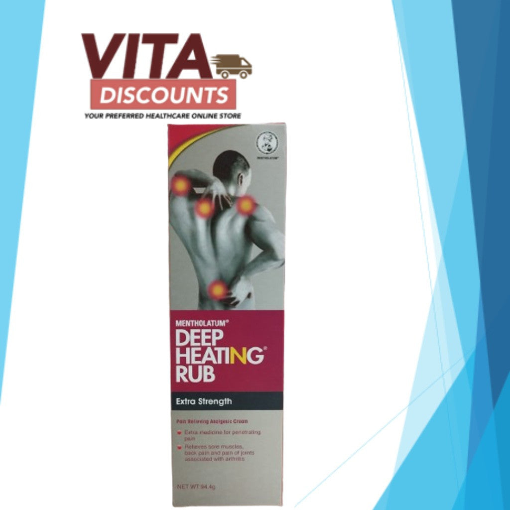 Mentholatum Deep Heating Rub - Regular/Extra Strength (35.4g/94.4g) [Exp 07/2028]