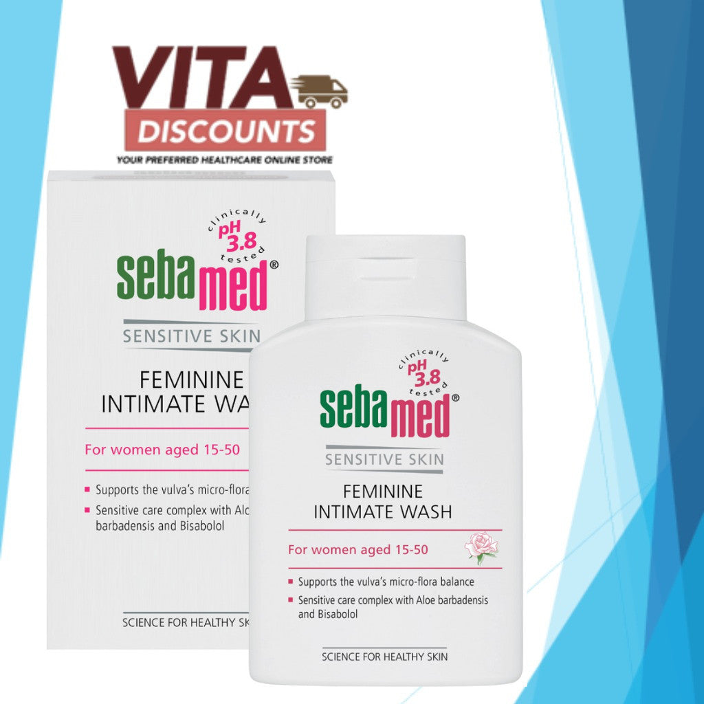 Sebamed Feminine Intimate Wash Sensitive For Women Aged 15-50 (200ml) [Exp 01/2028]