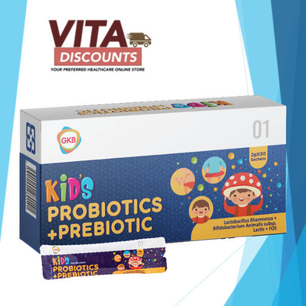 Gkb 01 Kid'S Probiotics + Prebiotic Powder (2g) (30's) [Exp 03/2027]  [Extra 2 Gift]