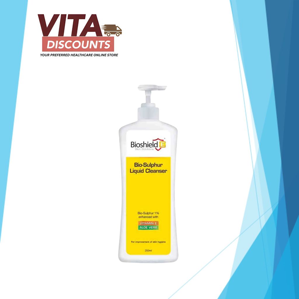 Bioshield E Bio-Sulphur Liquid Cleanser (250ml) [Exp 11/2027]