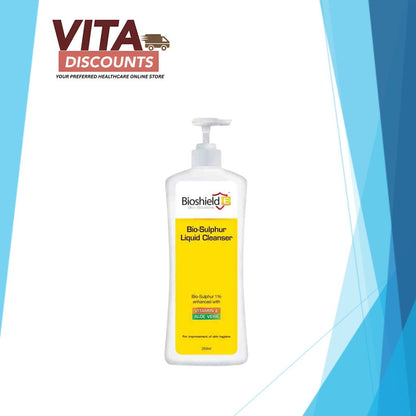 Bioshield E Bio-Sulphur Liquid Cleanser (250ml) [Exp 11/2027]