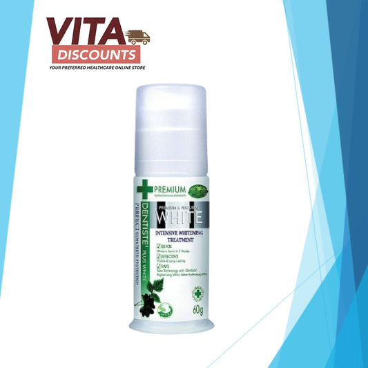 Dentiste' Intensive Whitening Treatment Toothpaste Pump (60g) [Exp 07/2029]