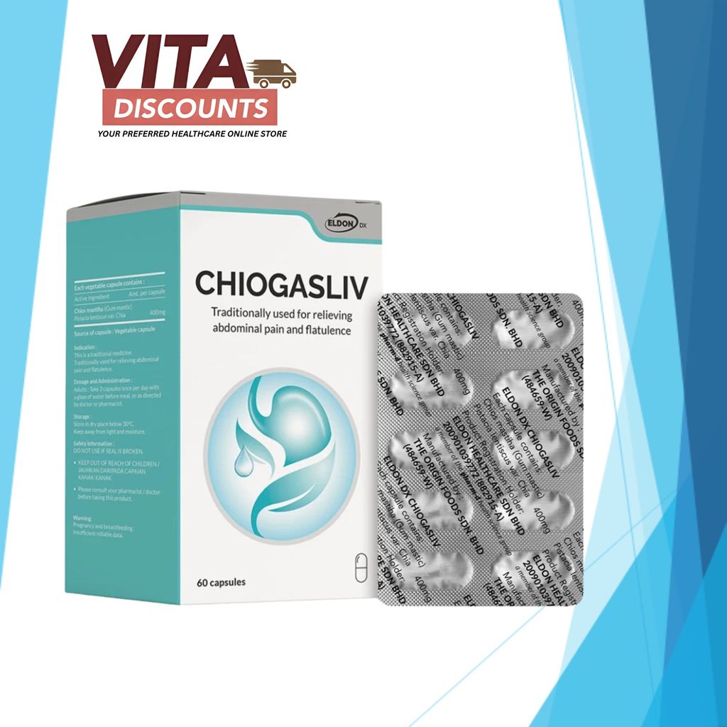 Eldon Dx Chiogasliv Vcaps (60's) [Exp 06/2027]