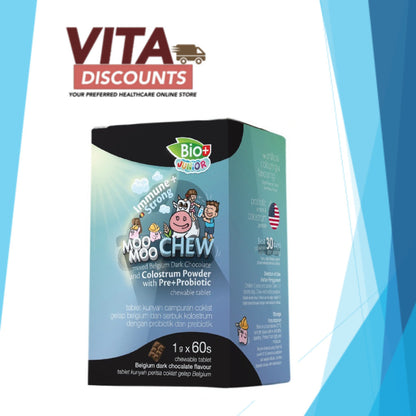 Bio+ Junior Moo Moo Chew Ctabs (60's) [Exp 09/2027]