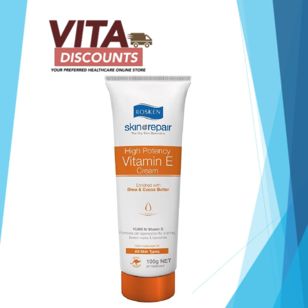 Rosken High Potency Vitamin E Cream (100g) [Exp 11/2026]