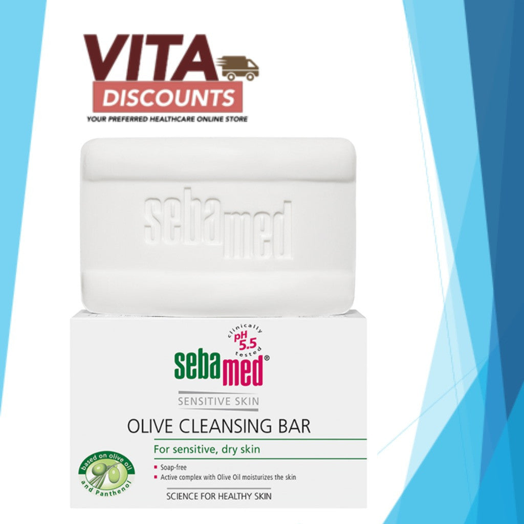 Sebamed Olive Cleansing Bar (150g) [Exp 06/2028]