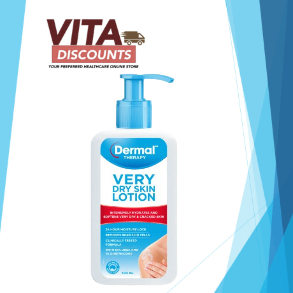 Dermal Therapy Very Dry Skin Lotion (500ml) [Exp 04/2028]