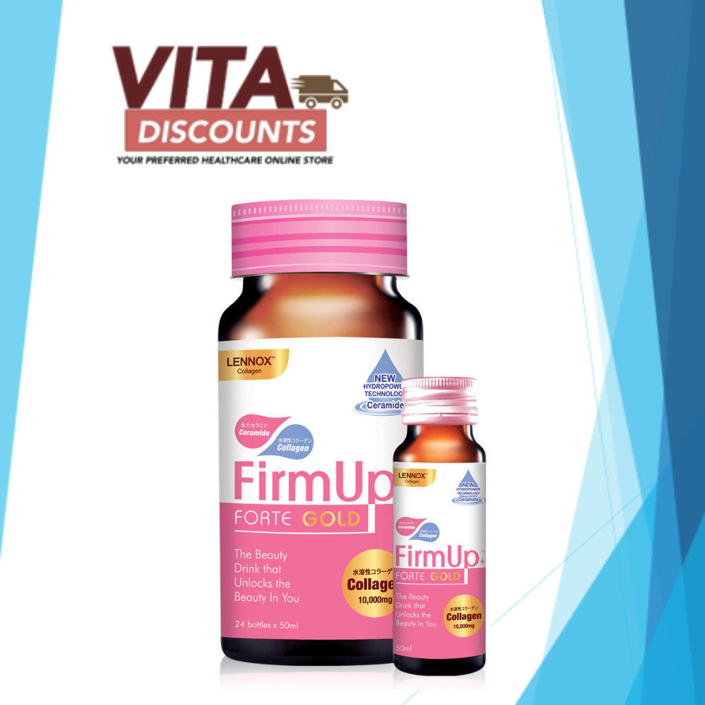 Lennox Firmup+ Forte Gold Collagen Drink (50ml x 24's) [Exp 10/2027]