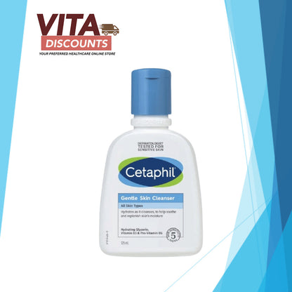 Cetaphil Gentle Skin Cleanser (125ml) [Exp 02/2027]
