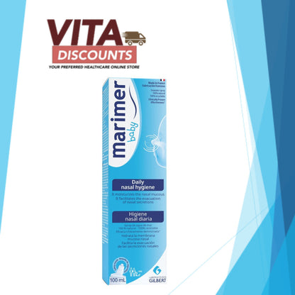 Marimer Baby Daily Nasal Hygiene (100ml x 1/2 Pack) [Exp 11/2027]