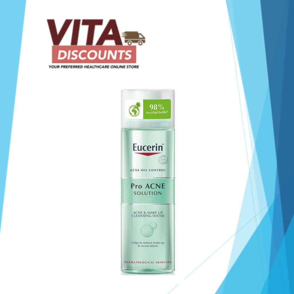 Eucerin Pro Acne Solution Acne & Make Up Cleansing Water (200ml)