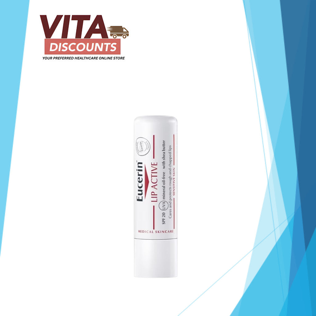 Eucerin Lip Active Lip Balm (4.8g) [Exp 02/2028]