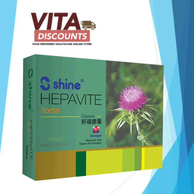 Shine Hepavite Forte Vcaps Green (100's) [Exp 11/2027]