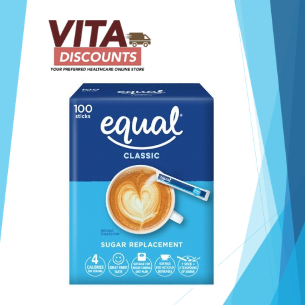 Equal Classic Sticks (100g x 100's) [Exp 11/2027]