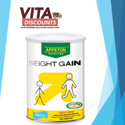 Appeton Weight Gain Powder Vanilla Small Tin (450g)