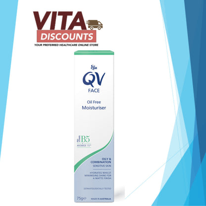 Qv Face Oil Free Moisturiser (75g) Exp 05/2028]
