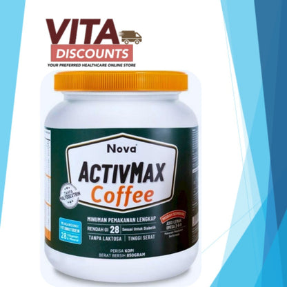 Nova Activmax Powder Coffee (850g) [Extra 1 Gift]