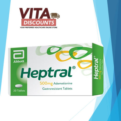 Abbott Heptral 500mg Grtabs (20's) [Exp 04/2027]