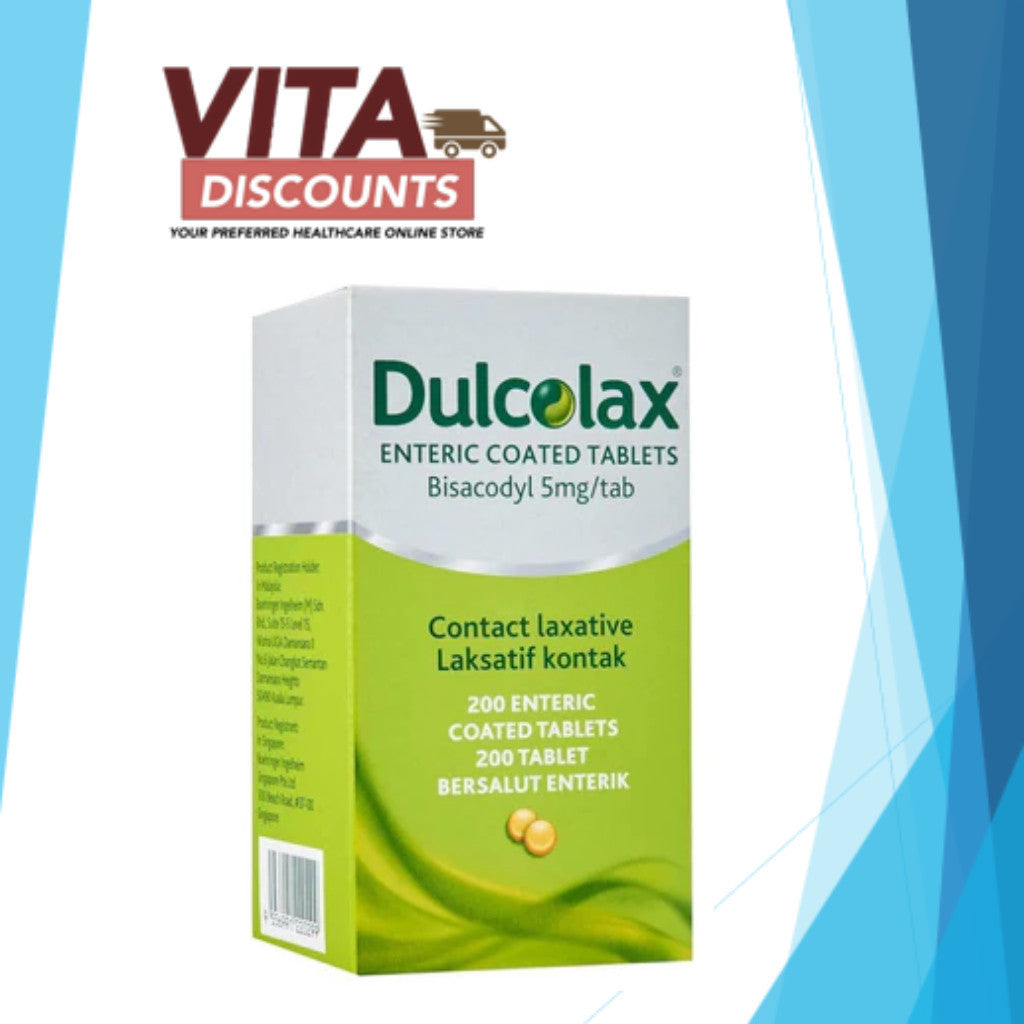 Dulcolax 5mg Tablets Type (200's) [Exp 03/2028]