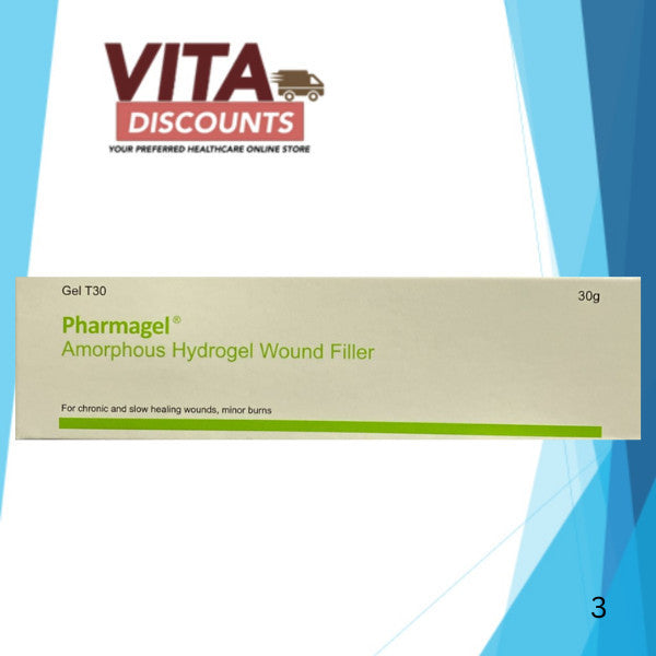 Pharmagel Amorphous Hydrogel Wound Filler (30g) [Exp 03/2027]