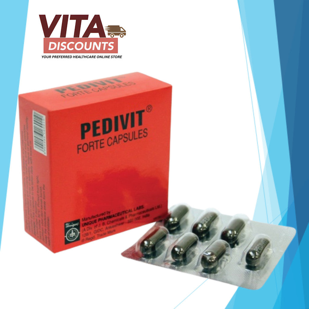 Pedivit Forte Capsules Caps (3 x 7's)