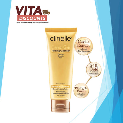 Clinelle Caviar Gold Firming Cleanser (50ml)