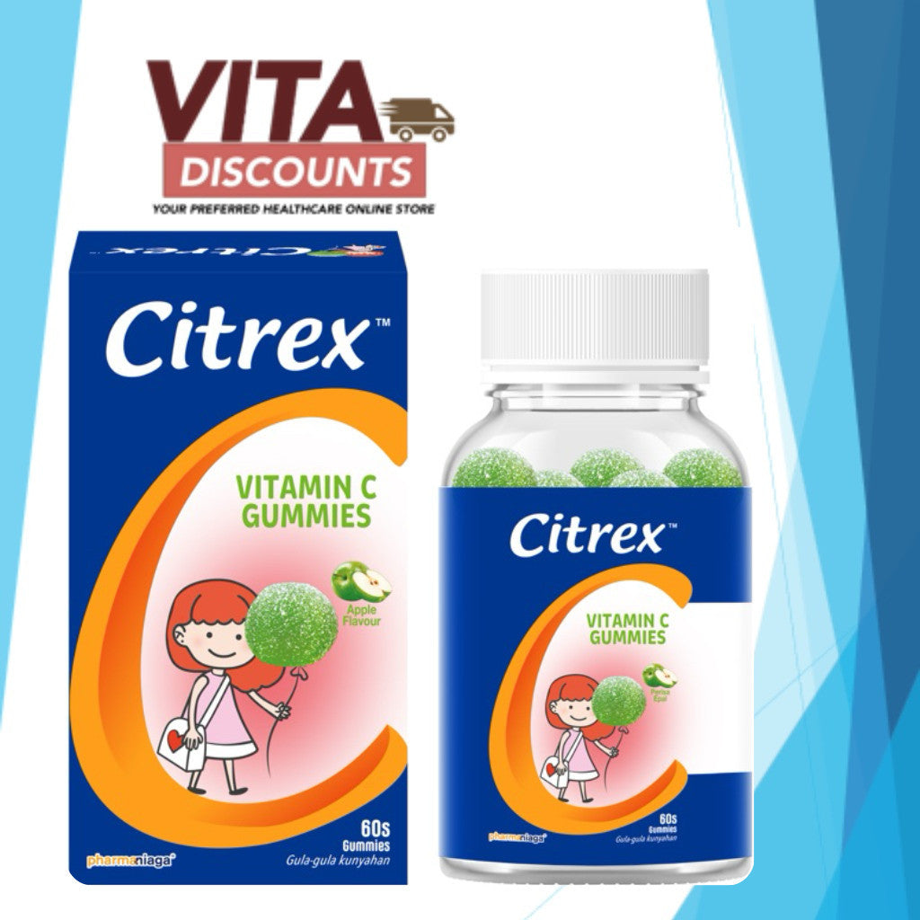 Citrex Vitamin C Gummies Flavour - Apple/Mango Yoghurt (60's)