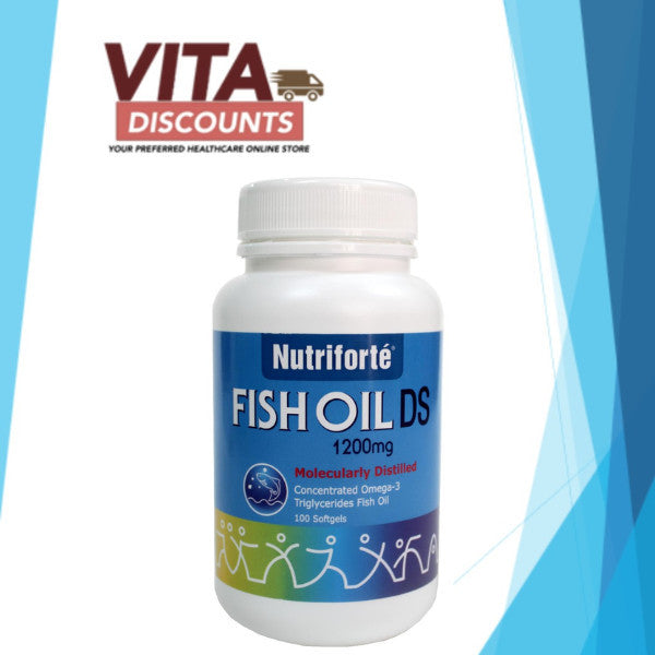 Nutriforte Fish Oil Ds 1200mg Sgels (100's) [Exp 09/2027]