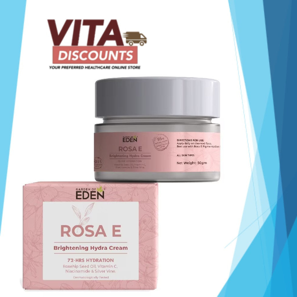 Garden Of Eden - Rosa E Brightening/Grape E Anti-Aging/Primrose E Radiant Hydra Cream (50g) [Exp 05/2027]