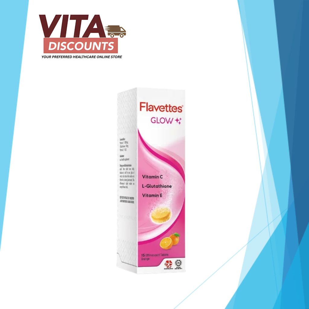 Flavettes Glow Etabs Single Tube (15's) [Exp 03/2027]
