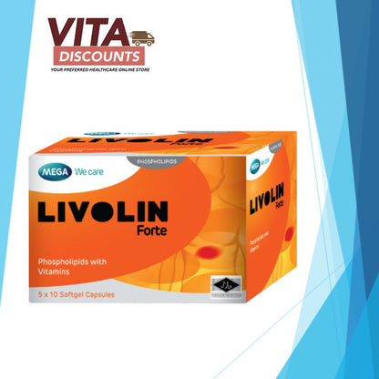 Mega Livolin Forte Sgels (50's x 1/2 Pack + 20's) [Exp 09/2027]