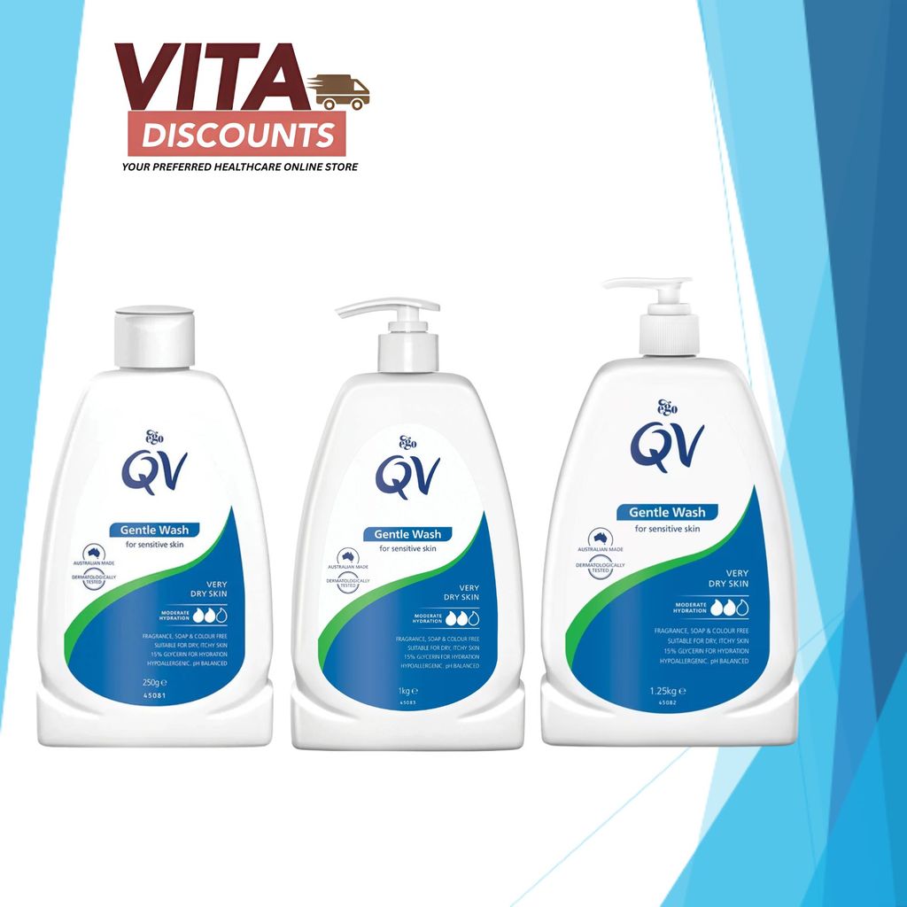 Qv Gentle Wash (250g/1kg/1.25kg) [Exp 11/2029]