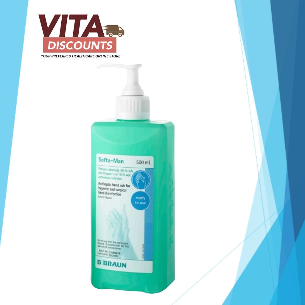 Softa-Man Cutaneous Solution (100ml/500ml/1000ml)