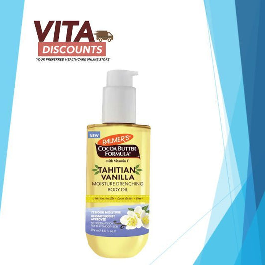 Palmer's Cocoa Butter Formula With Vitamin E Tahitian Vanilla Body Oil (192ML) [Exp 12/2030]