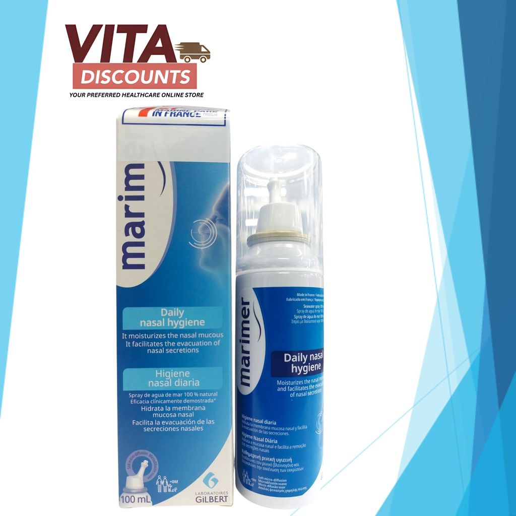 Marimer Daily Nasal Hygiene (100ml x 1/2 Pack) [Exp 03/2027]