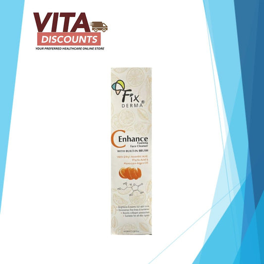 Fix Derma C Enhance Foaming Face Cleanser (100ml) [Exp 02/2028]
