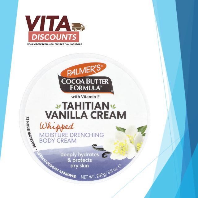 Palmer's Cocoa Butter Formula With Vitamin E Tahitian Vanilla Cream (250G) [Exp 06/2029]