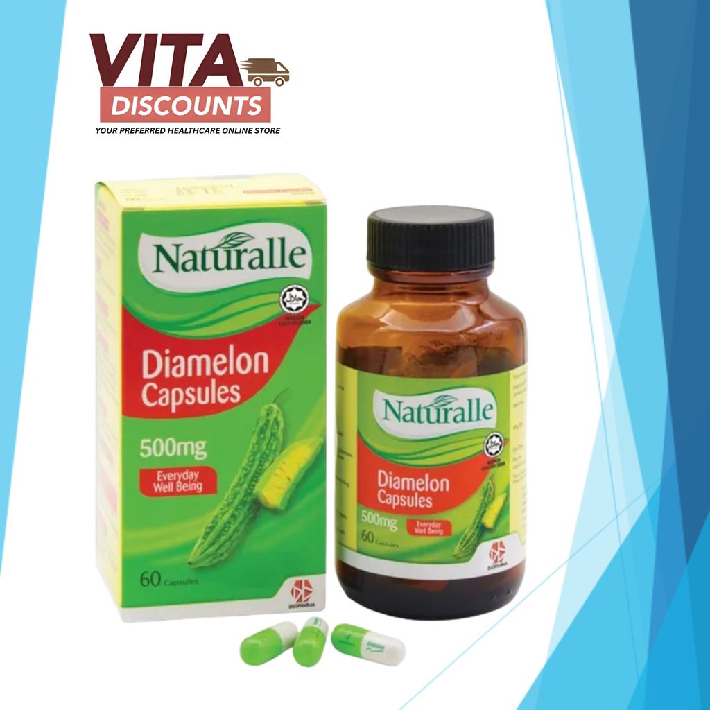 Naturalle Diamelon 500mg Caps (60's) [Exp 08/2027]