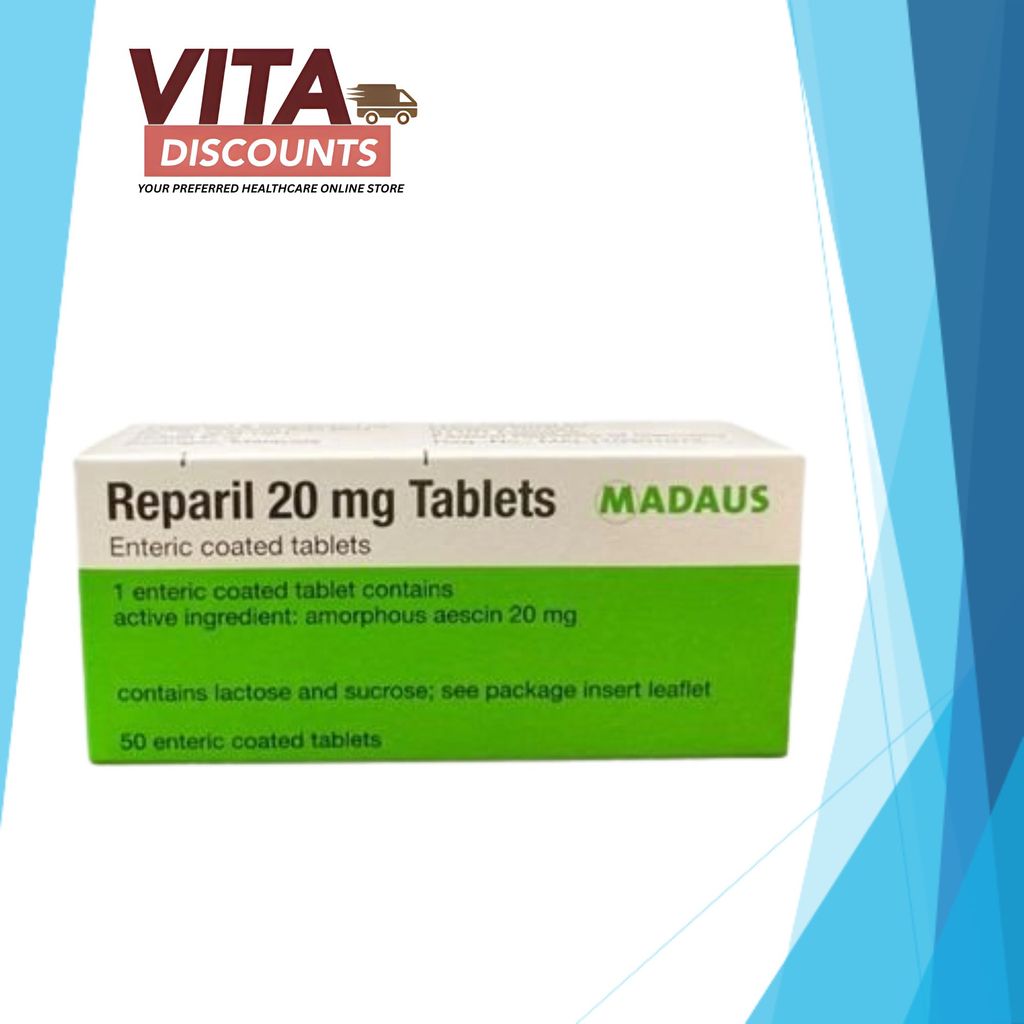Reparil 20mg Tabs (50's) [Exp 09/2028]