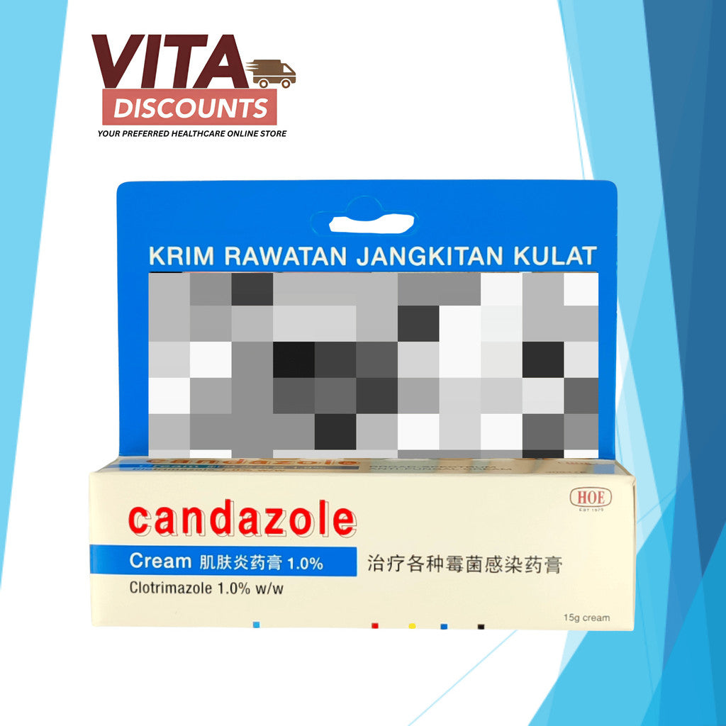 Candazole 1% Cream (15g) [Exp 12/2027]