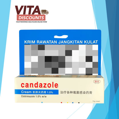 Candazole 1% Cream (15g) [Exp 12/2027]
