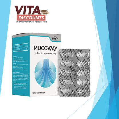 Eldon Dx Mucoway 600mg Tabs (60's) [Exp 05/2027]