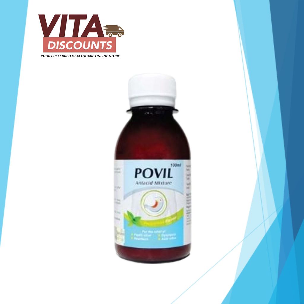 Povil Antacid Mixture (100ml)