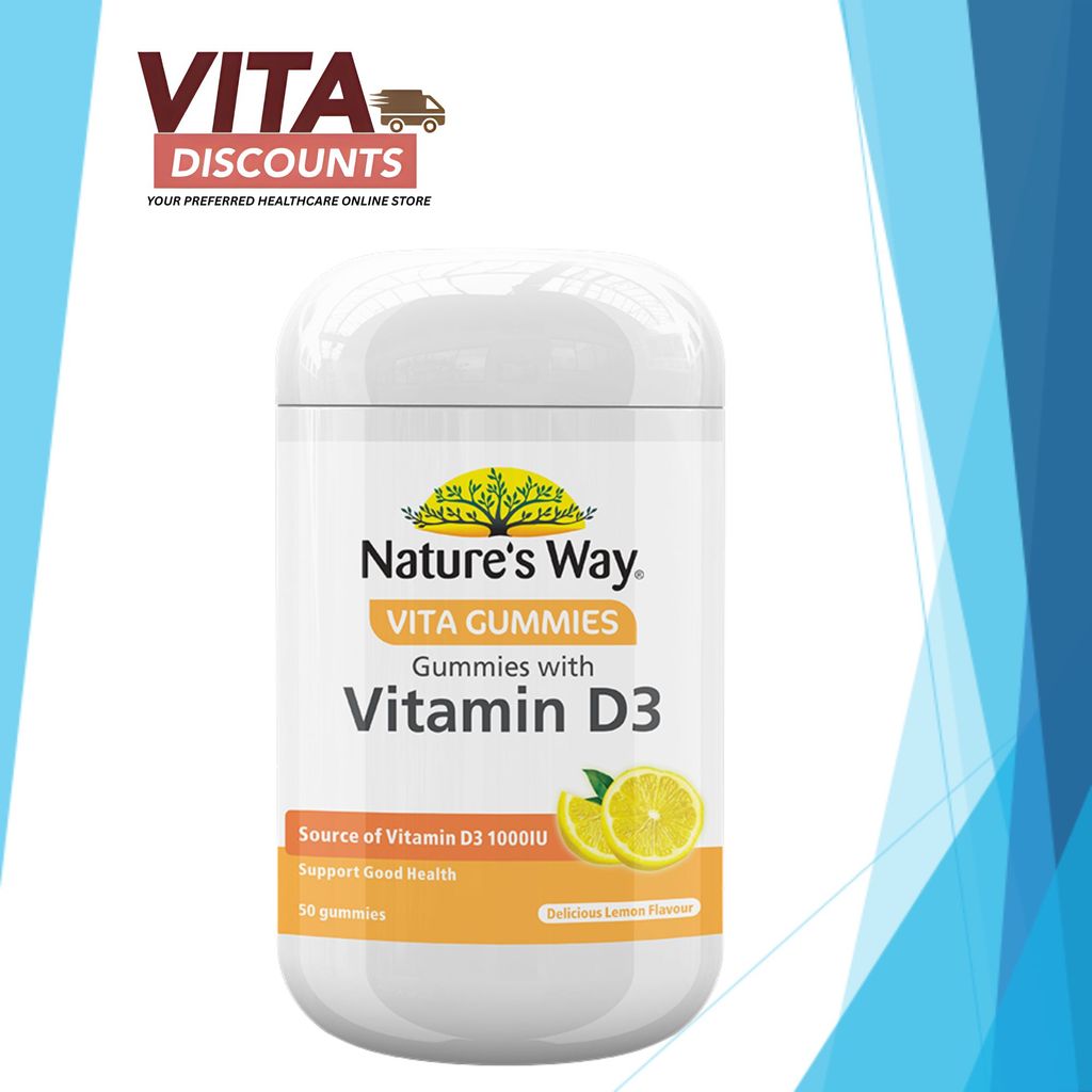 Nature's Way Vita Gummies Gummies With Vitamin D3 (50's)