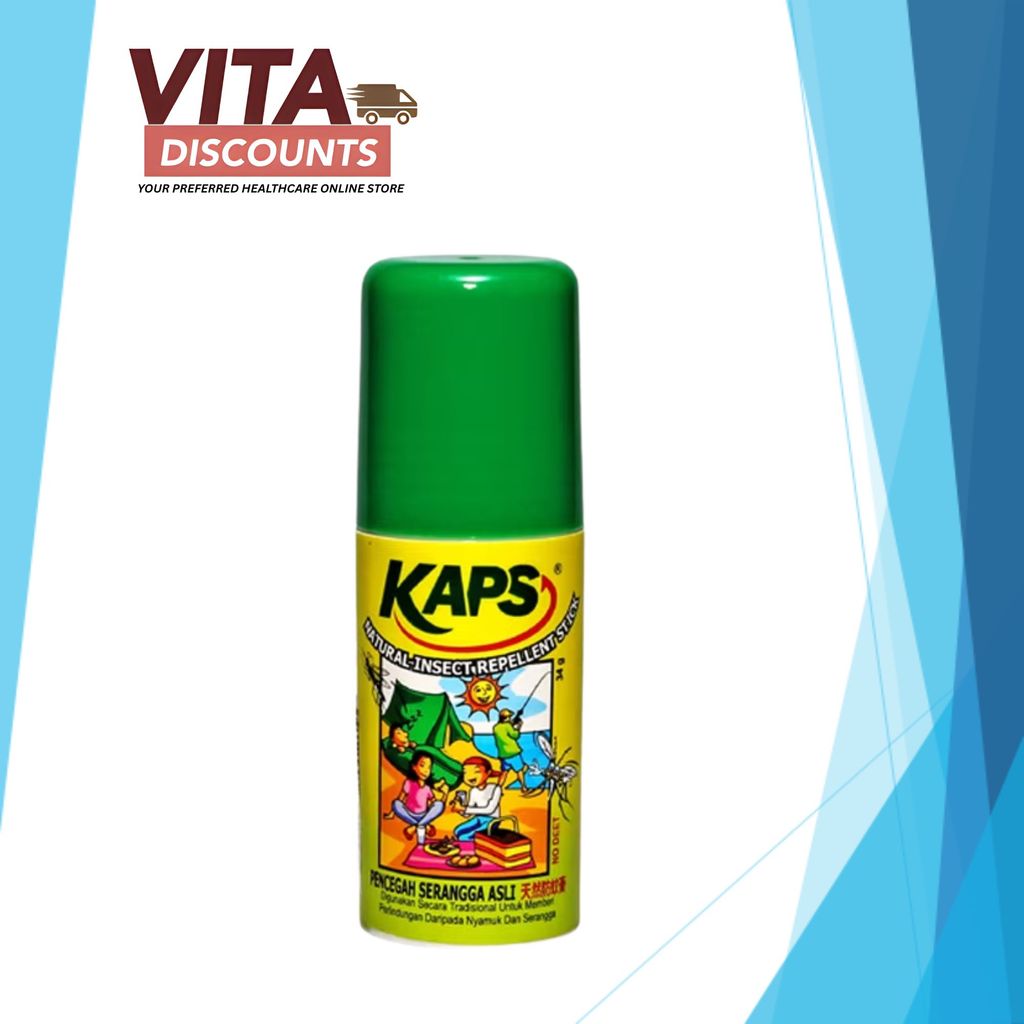 Kaps Natural Insect Repellent Stick (34g) [Exp 06/2027]