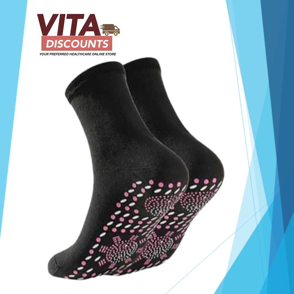Magnetic Medical Heating Socks (1 Pair)